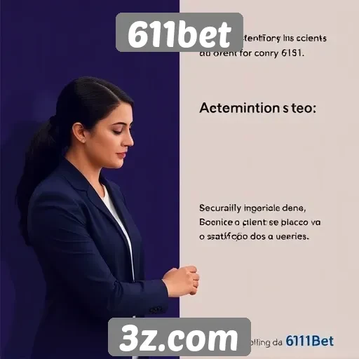 Desempenho de atendimento ao cliente da 611bet